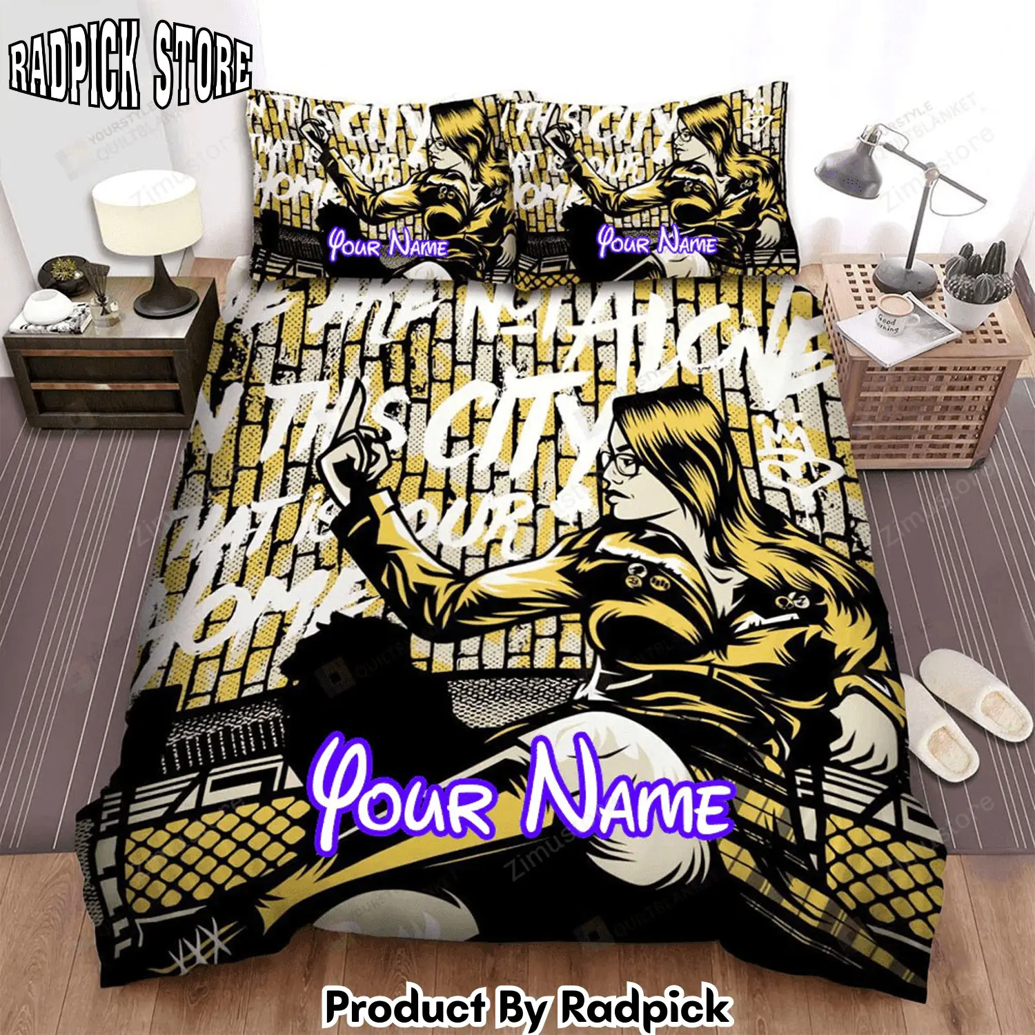 Radpick the bouncing souls band tour poster bed sheets spread comforter duvet cover personalized name bedding sets rp3271341